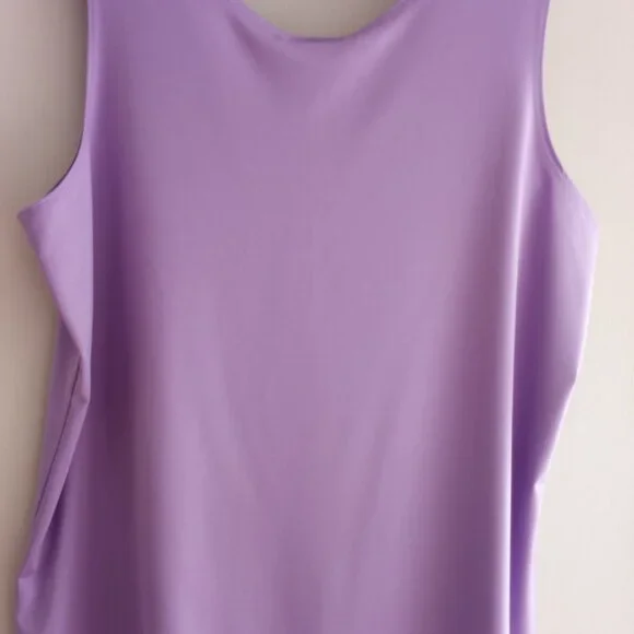 'CHICO'S' Microfeel Tank Size 3 Lilac NWT - Picture 5 of 9